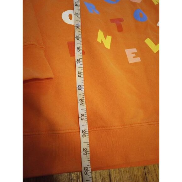 Harry Styles 2022 Love On Tour “Love Soup” Sweatshirt Womens XL Orange Crewneck - Picture 6 of 7